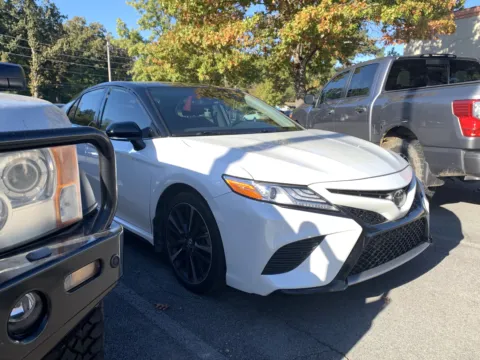 White 2020 TOYOTA CAMRY XSE for sale in Little Rock, AR