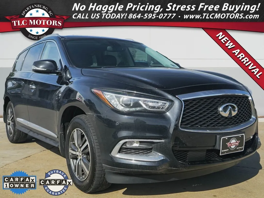 Black 2017 INFINITI QX60 for sale in Moore, SC