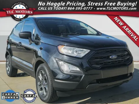 Black 2021 Ford EcoSport S for sale in Moore, SC