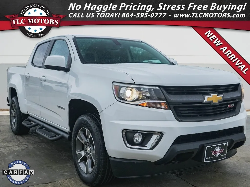 White 2017 Chevrolet Colorado Z71 for sale in Moore, SC