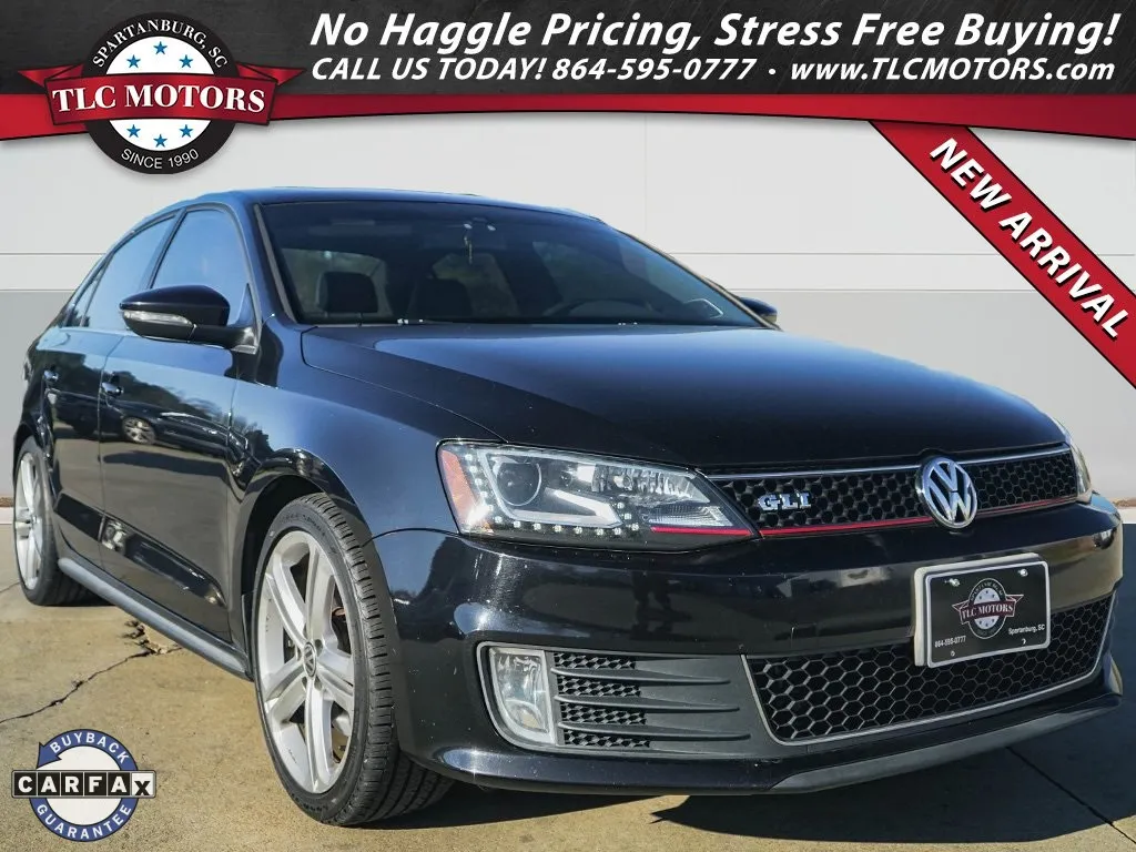 Black 2015 Volkswagen Jetta 2.0T GLI SEL for sale in Moore, SC