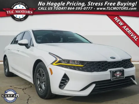 White 2021 Kia K5 LXS for sale in Moore, SC