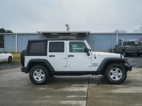 Another view of 2017 Jeep Wrangler Unlimited Sport for sale in Moore, SC at TLC Motors