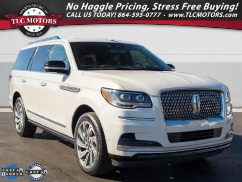 White 2023 Lincoln Navigator Reserve for sale in Moore, SC