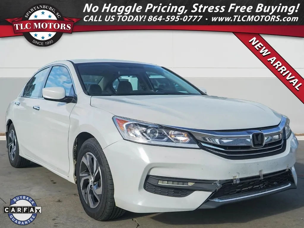 Red 2017 Honda Accord LX for sale in Moore, SC