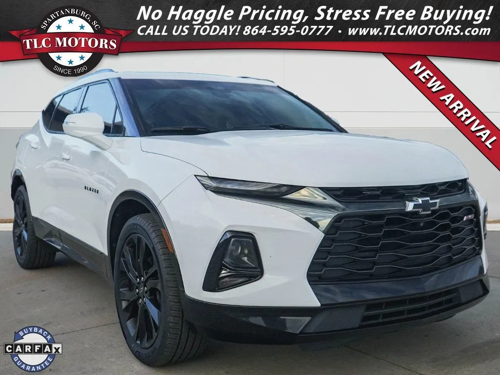 White 2019 Chevrolet Blazer RS for sale in Moore, SC