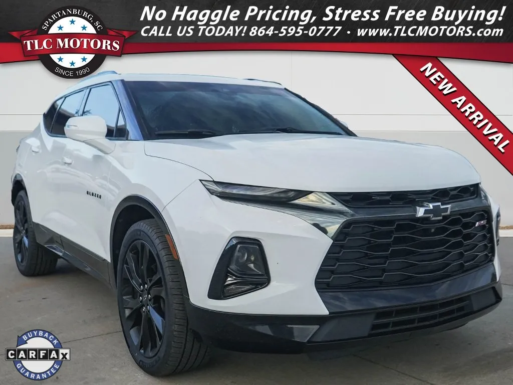 White 2019 Chevrolet Blazer RS for sale in Moore, SC