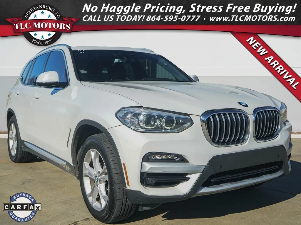 White 2021 BMW X3 sDrive30i for sale in Moore, SC