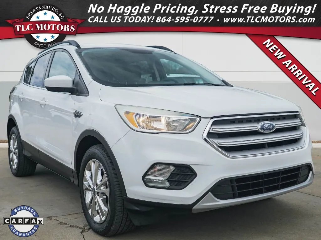 White 2018 Ford Escape SE for sale in Moore, SC