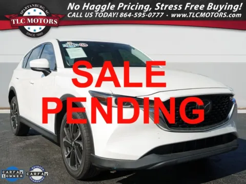 White 2022 Mazda CX-5 2.5 S Premium Plus Package for sale in Moore, SC