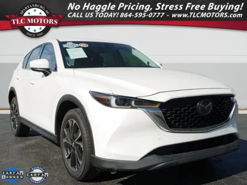 White 2022 Mazda CX-5 2.5 S Premium Plus Package for sale in Moore, SC