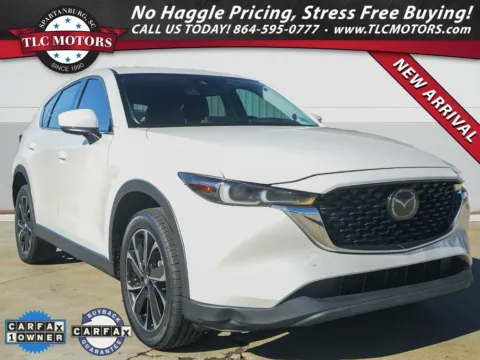 White 2022 Mazda CX-5 2.5 S Premium Plus Package for sale in Moore, SC