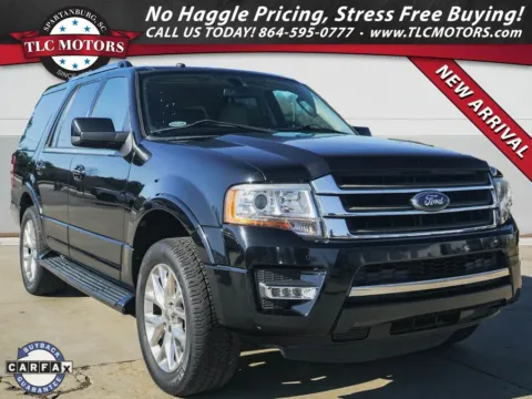 Black 2017 Ford Expedition Limited for sale in Moore, SC