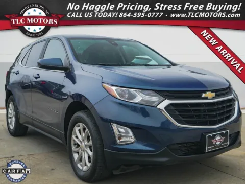 Blue 2021 Chevrolet Equinox LT for sale in Moore, SC