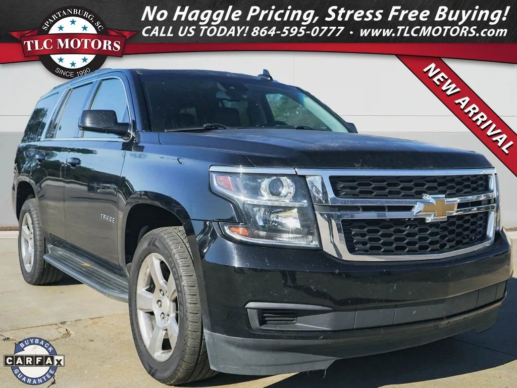 Black 2017 Chevrolet Tahoe LT for sale in Moore, SC
