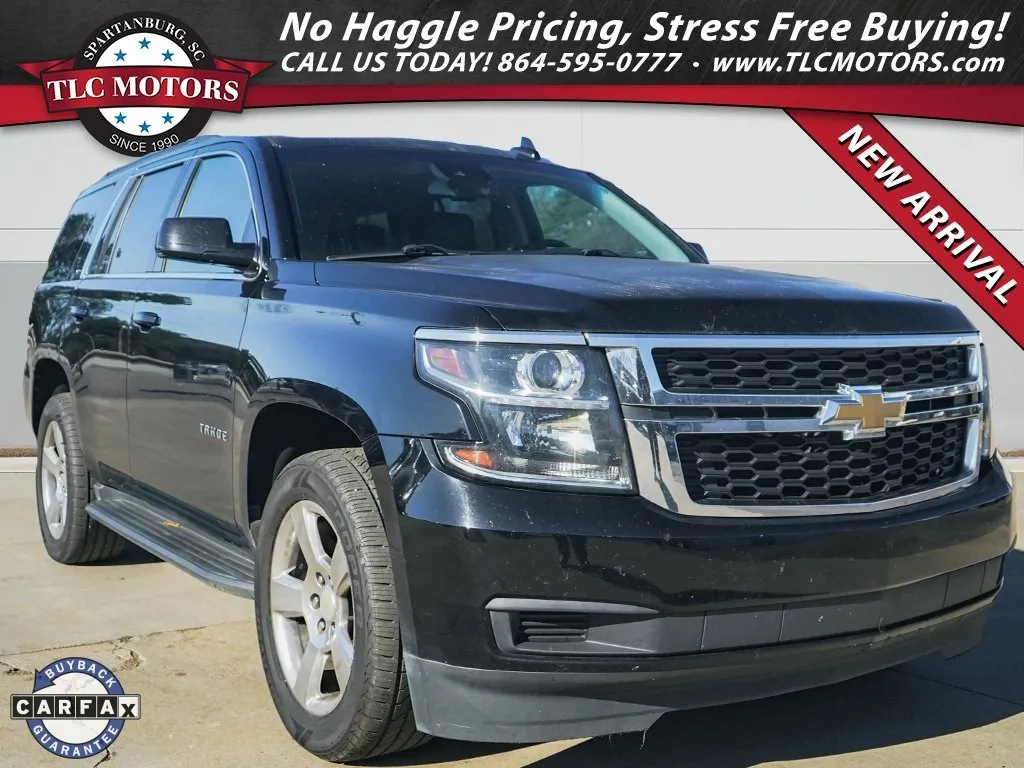 Black 2017 Chevrolet Tahoe LT for sale in Moore, SC