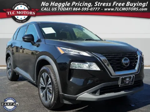 Black 2021 Nissan Rogue SV for sale in Moore, SC