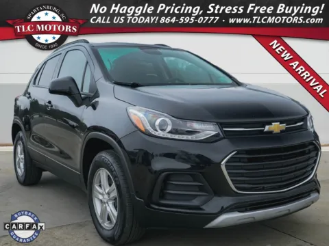 Black 2021 Chevrolet Trax LT for sale in Moore, SC