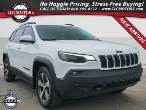 White 2020 Jeep Cherokee Latitude for sale in Moore, SC