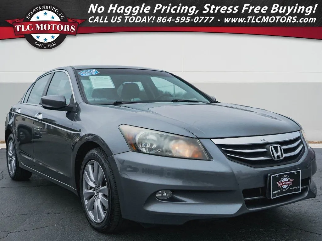 Used 2012 Honda Accord EX-L for sale in Moore, SC at TLC Motors