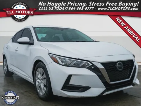 White 2020 Nissan Sentra S for sale in Moore, SC