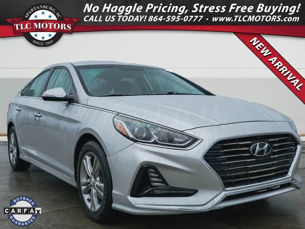 Silver 2018 Hyundai Sonata SEL for sale in Moore, SC