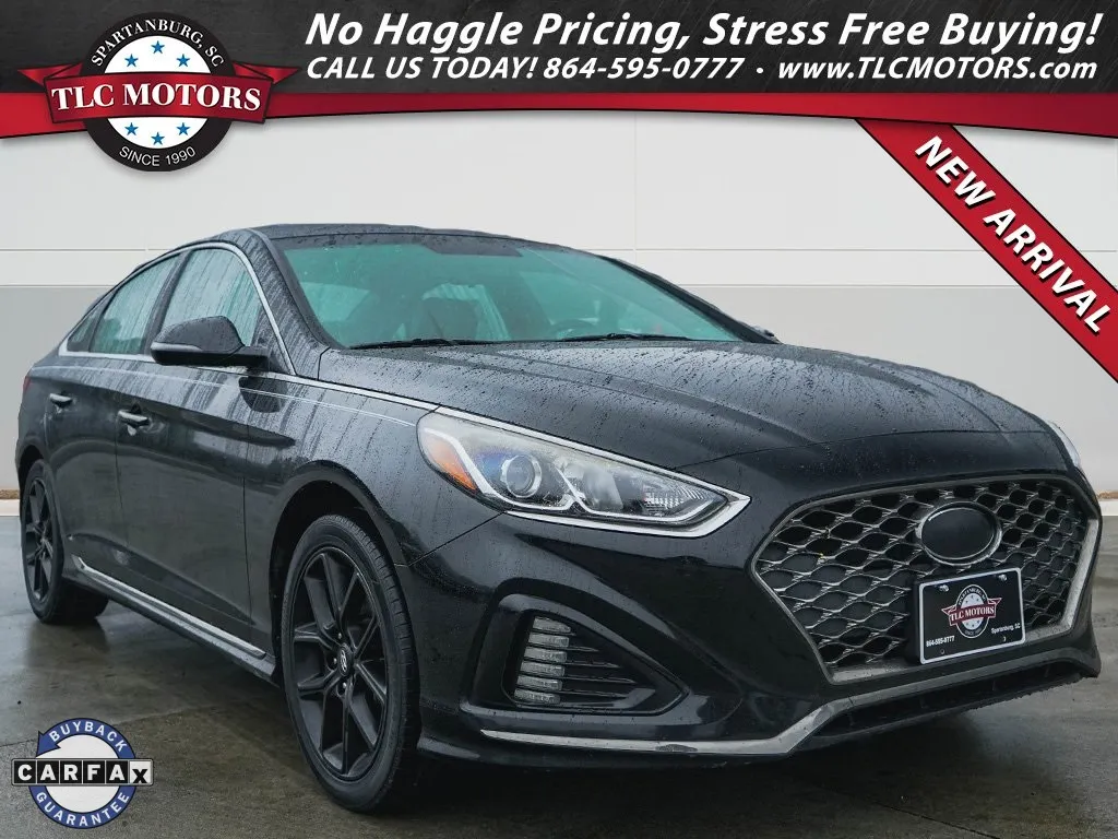 Black 2018 Hyundai Sonata Sport 2.0T for sale in Moore, SC