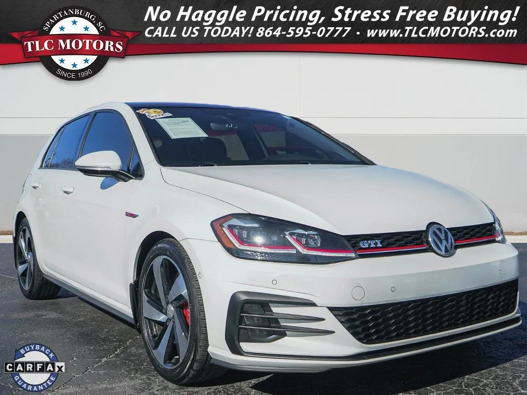 White 2018 Volkswagen Golf GTI Autobahn for sale in Moore, SC