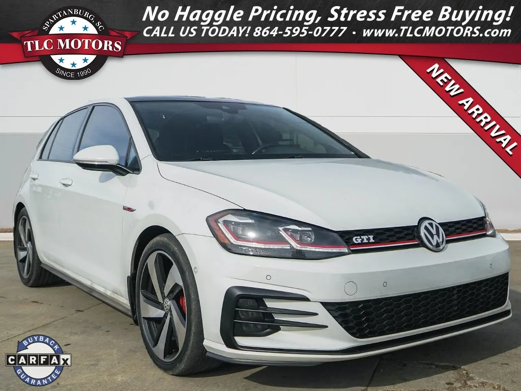 White 2018 Volkswagen Golf GTI Autobahn for sale in Moore, SC