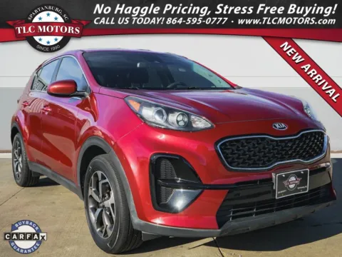Red 2021 Kia Sportage LX for sale in Moore, SC