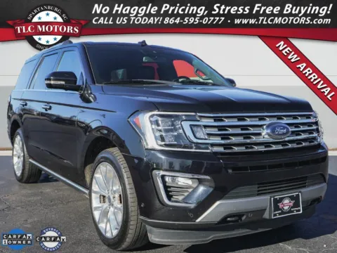 Black 2018 Ford Expedition Limited for sale in Moore, SC