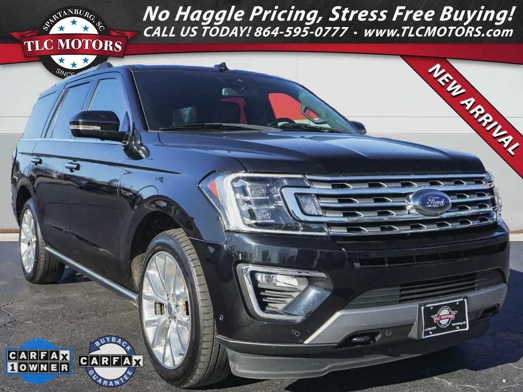 Black 2018 Ford Expedition Limited for sale in Moore, SC