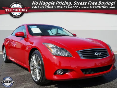 Red 2013 INFINITI G37 for sale in Moore, SC