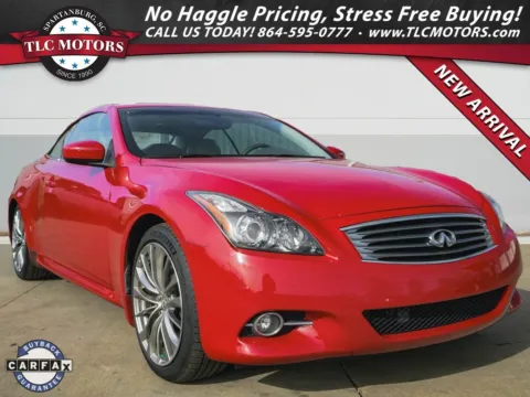 Red 2013 INFINITI G37 for sale in Moore, SC