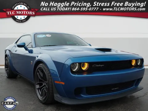 Blue 2021 Dodge Challenger R/T Scat Pack Widebody for sale in Moore, SC