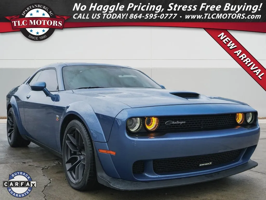 Blue 2021 Dodge Challenger R/T Scat Pack Widebody for sale in Moore, SC