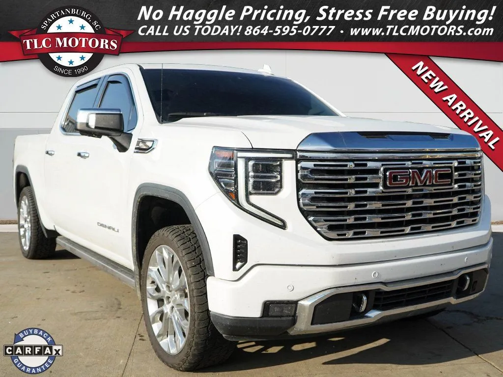 White 2023 GMC Sierra 1500 Denali for sale in Moore, SC