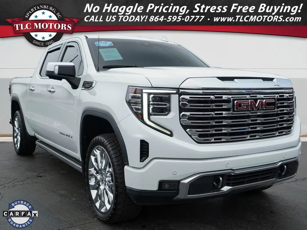 White 2023 GMC Sierra 1500 Denali for sale in Moore, SC