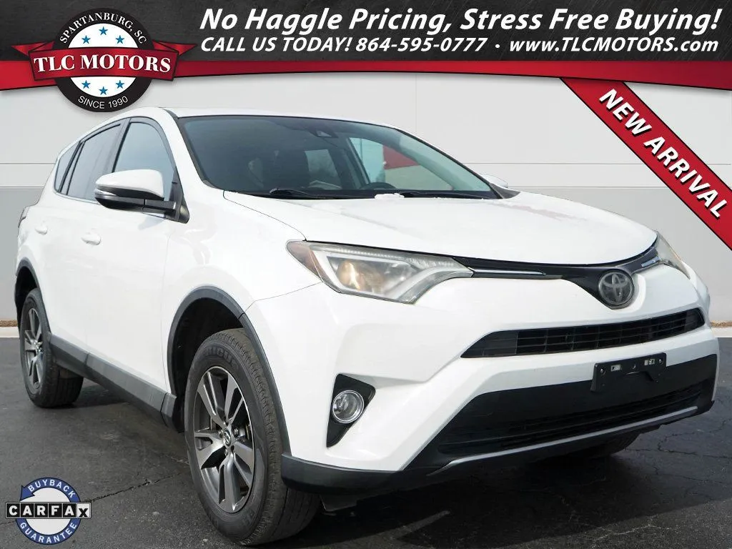 Red 2018 Toyota RAV4 XLE for sale in Moore, SC
