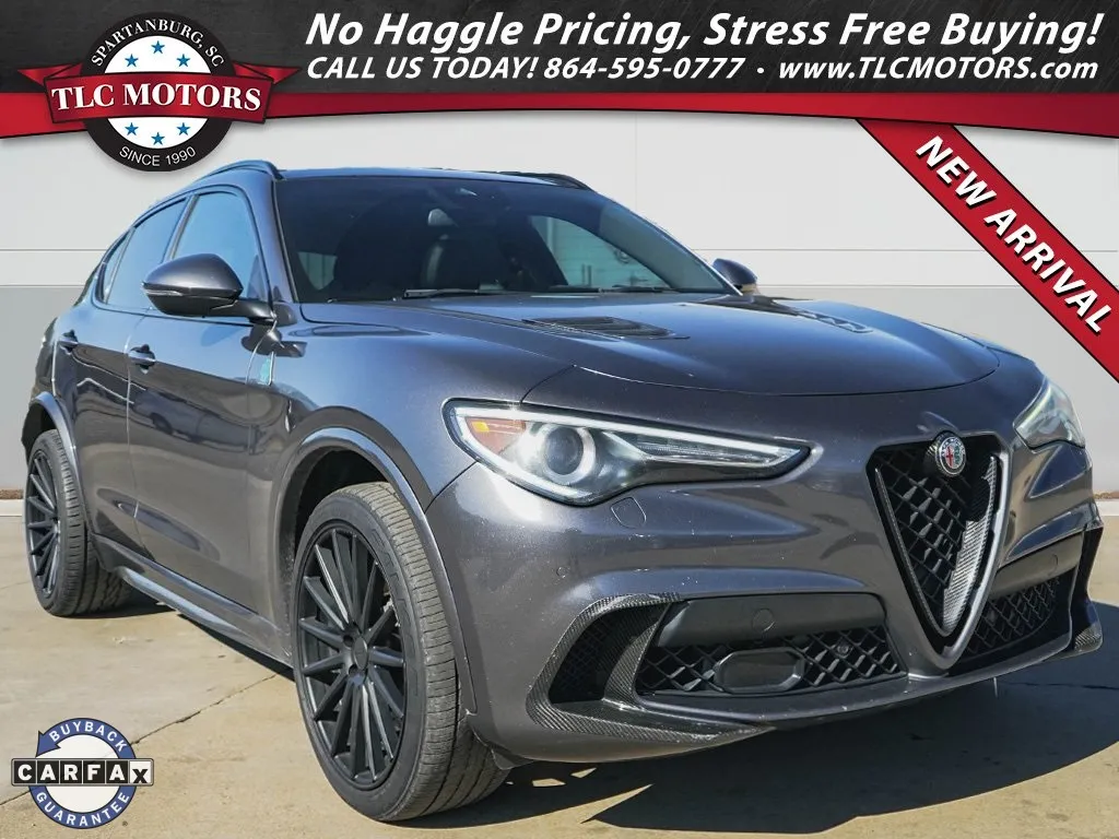 Gray 2018 Alfa Romeo Stelvio Quadrifoglio for sale in Moore, SC