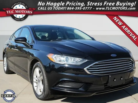 Black 2018 Ford Fusion SE for sale in Moore, SC