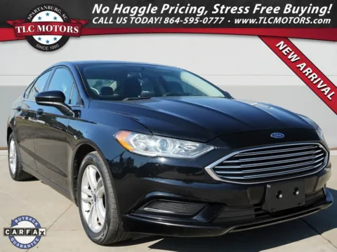 Black 2018 Ford Fusion SE for sale in Moore, SC