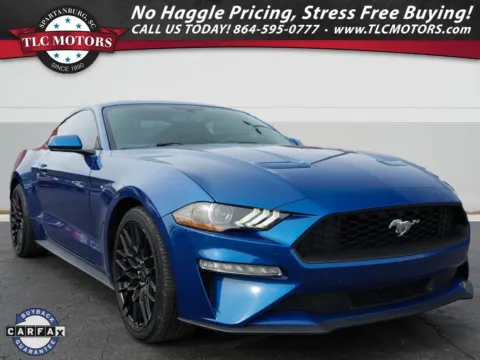 Blue 2018 Ford Mustang EcoBoost for sale in Moore, SC