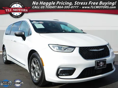 White 2023 Chrysler Pacifica Limited for sale in Moore, SC