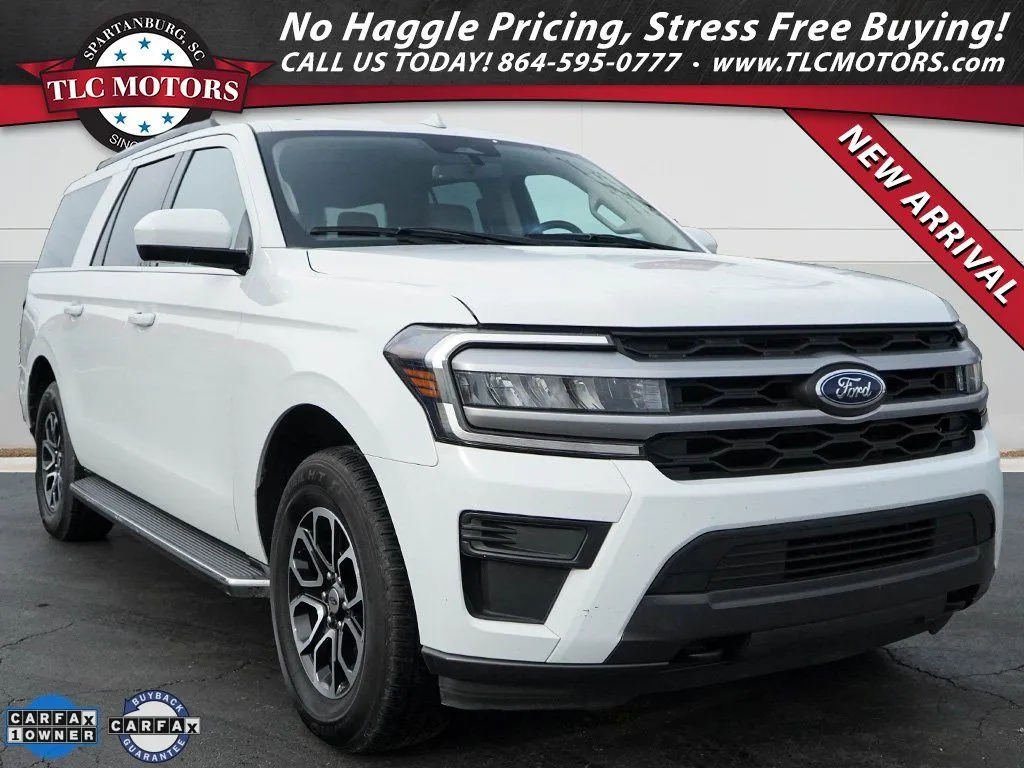 White 2023 Ford Expedition Max XLT for sale in Moore, SC