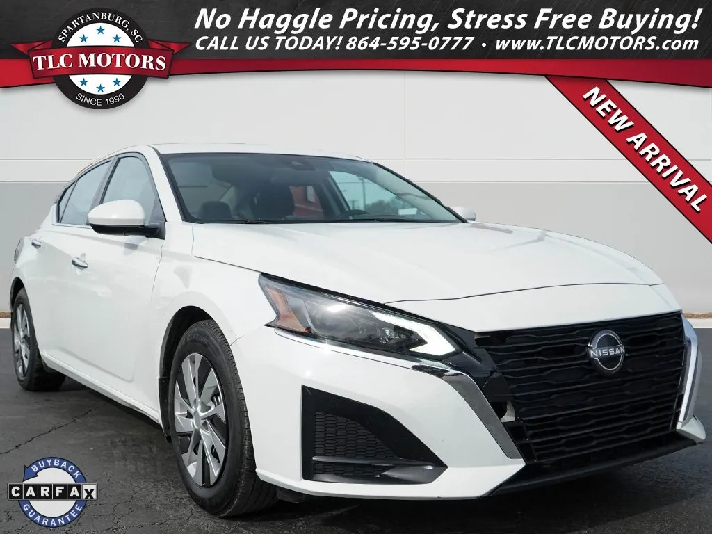 White 2023 Nissan Altima 2.5 S for sale in Moore, SC