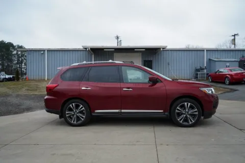 Another view of 2020 Nissan Pathfinder Platinum for sale in Moore, SC at TLC Motors