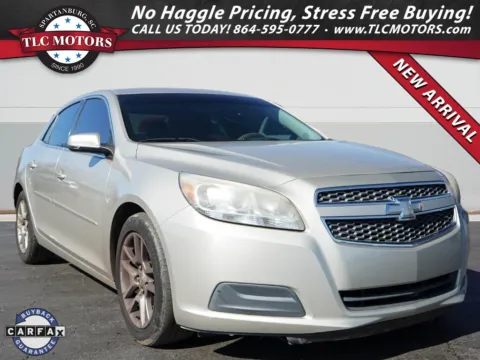 Silver 2013 Chevrolet Malibu LT for sale in Moore, SC