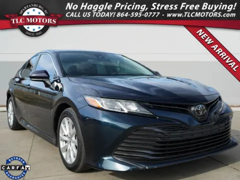 Red 2019 Toyota Camry LE for sale in Moore, SC