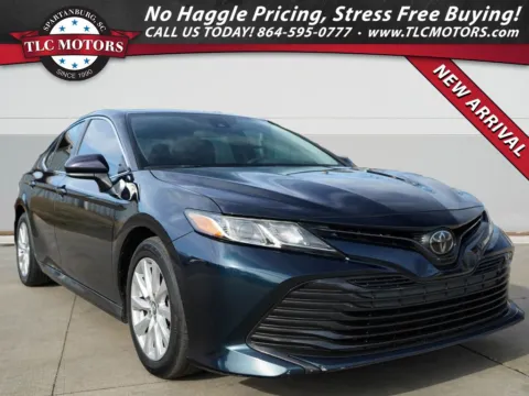 Red 2019 Toyota Camry LE for sale in Moore, SC